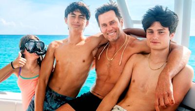 Tom Brady Shares Sweet Father's Day Message and Photos of 3 Kids: 'I Hope That I Can Give You All That ...