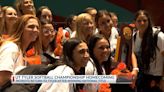 UT Tyler softball returns to the Rose City Sunday after winning the 2024 NCAA Division II Softball National Championship