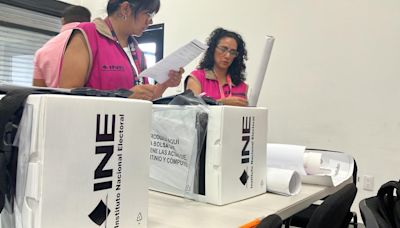 Inicia entrega de paquetes electorales en el Consejo Distrital 02 en Gómez Palacio