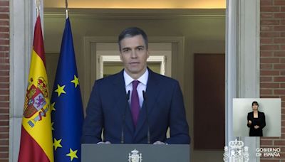 Pedro Sánchez decide seguir al frente del Gobierno de España "con más fuerza si cabe"