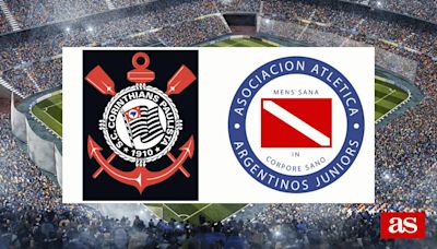 Corinthians vs Argentinos Juniors: estadísticas previas y datos en directo | Copa Sudamericana 2024