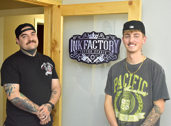 Ink Factory Tattoo Studio opens on Center Street | News, Sports, Jobs - Times Republican