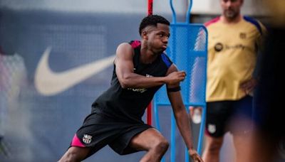 Ansu Fati unlikely to be fit for start of Barcelona’s season as foot injury timeline is revealed