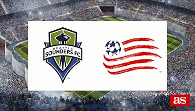 Seattle Sounders 2-0 New England Revolution: resultado, resumen y goles