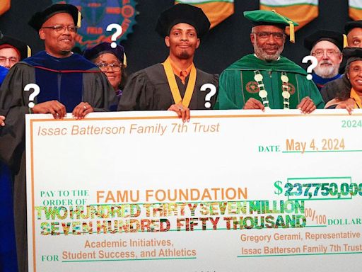 Florida A&M pauses alleged $237 million gift after skepticism about donor