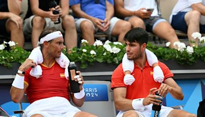 Nadal y Alcaraz, "más compenetrados", avanzan en dobles del tenis de París-2024