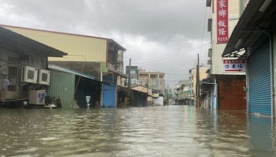 Typhoon Gaemi sweeps through northern Taiwan triggering floods, power cuts