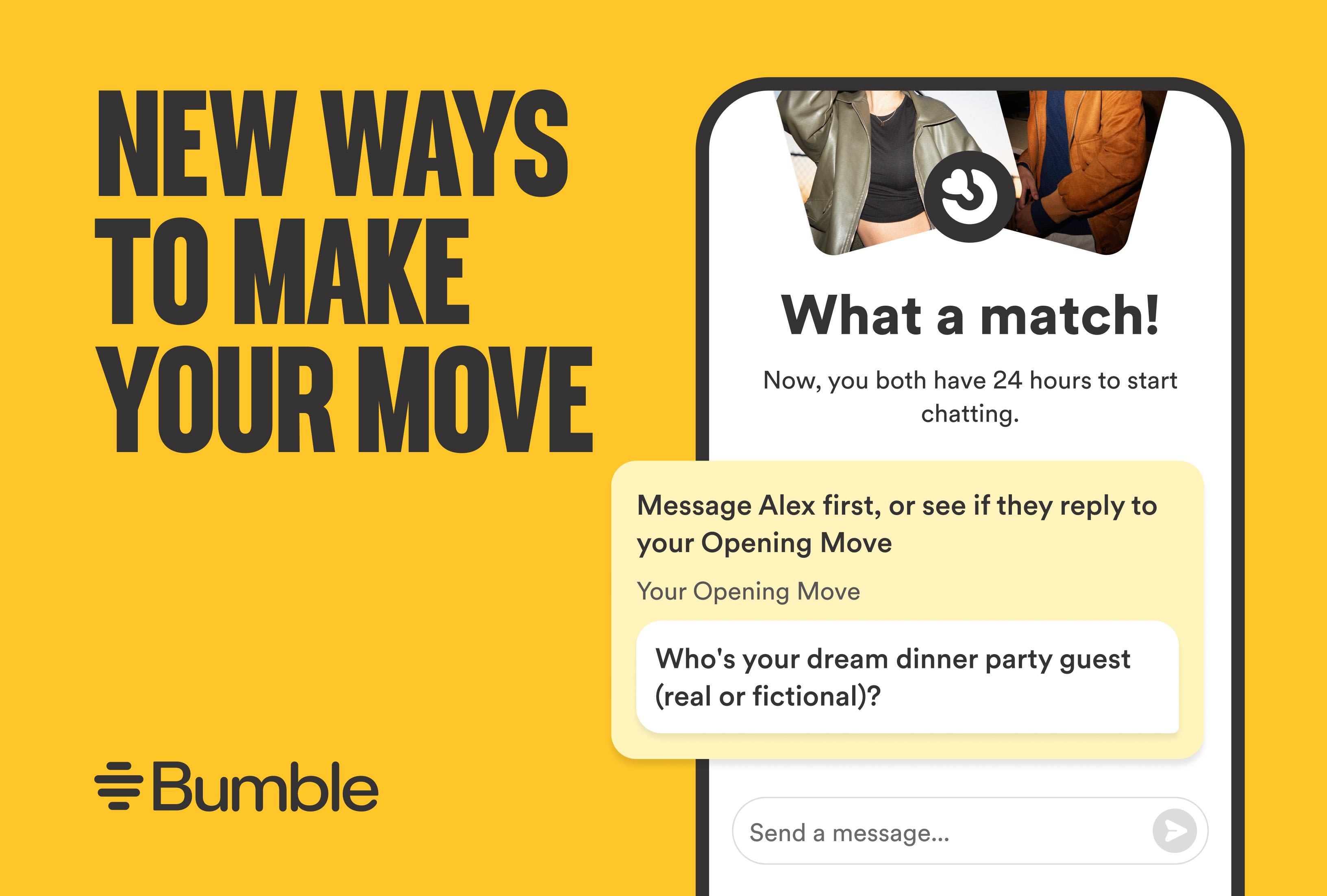 New Bumble feature gives women a different way to 'make the first move'