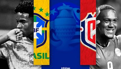 Brasil vs Costa Rica: a qué hora y dónde ver EN VIVO desde México el juego de la Copa América 2024
