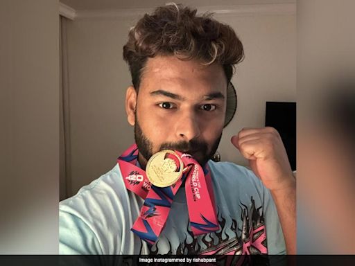 Rishabh Pant Shares Pic With T20 World Cup Medal; Gets Trolled By Axar Patel, Mohammed Siraj | Cricket News