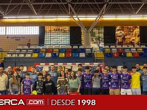 La Selección Española de Balonmano recaló hoy en Guadalajara antes de viajar a Serbia