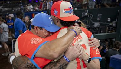 Duran's dad has emotional reaction to son winning All-Star Game MVP