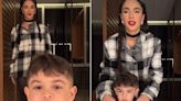 Gabriela Versiani grava vídeo com filho de Murilo Huff, e ganha declaração do namorado