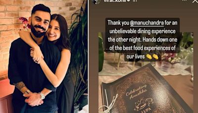 Anushka Sharma celebrated a quiet birthday with husband Virat Kohli at a high-scale restaurant in Bengaluru, RCB star shares the pic