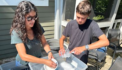 Genoa Township family's septic woes began with new bike trail. Now it washes dishes outside
