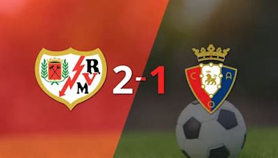 LaLiga EA Sports: Rayo Vallecano voltea el marcador y triunfa 2 a 1 ante Osasuna