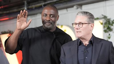 Idris Elba and Keir Starmer meet families of knife crime victims