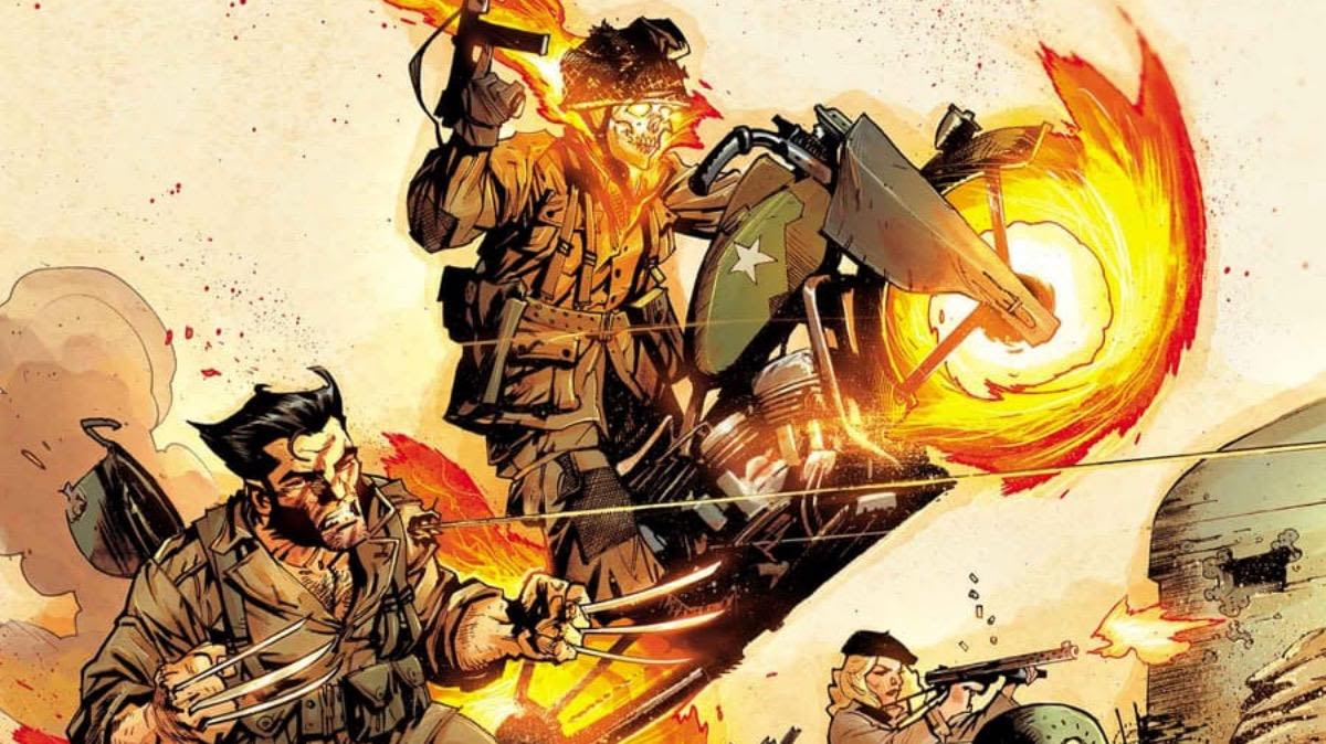 Marvel's World War II Ghost Rider Stars in New Series With Wolverine