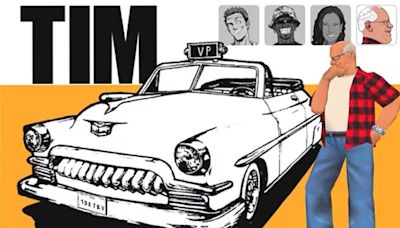 Someone Added VP Nom And Dreamcast Fan Tim Walz To Crazy Taxi