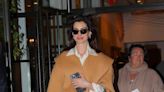 Anne Hathaway Schooled Us on Seasonal Dressing in the Comfiest Coat