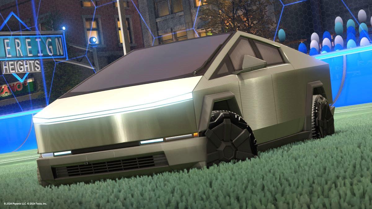 Fortnite, Rocket League to Add Tesla's Cybertruck