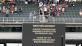 Indianapolis 500 delayed as strong storm forces fans to evacuate Indianapolis Motor Speedway