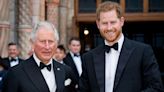 Prince Harry Jokes About King Charles While Telling John Travolta About His First Flight