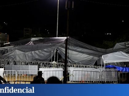 Al menos cinco muertos y 50 heridos tras la caída de un templete en un acto del opositor Máynez en México