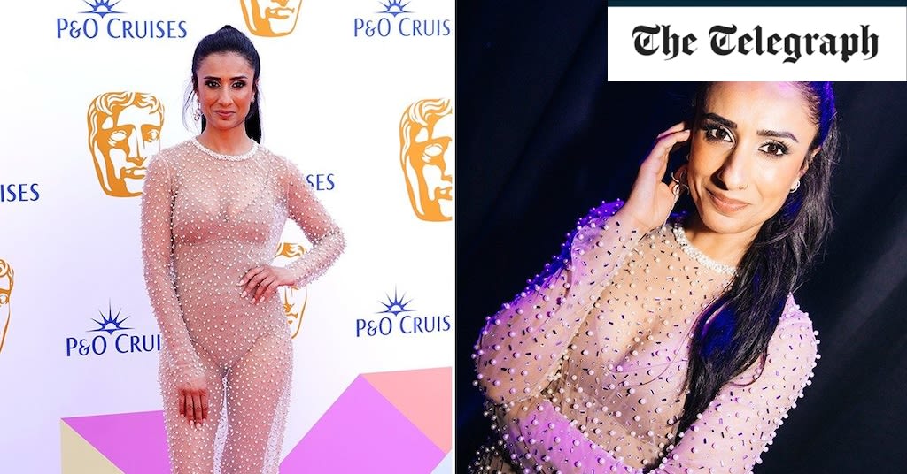 Anita Rani’s see-through dress is the outfit of a star on the rise