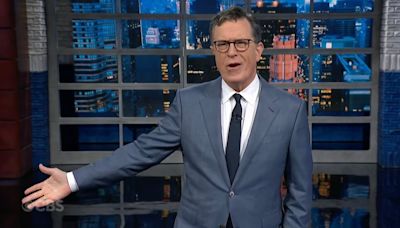 Stephen Colbert Wants a Kamala Harris-Glen Powell Ticket