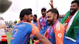 Watch: When the Punjabis in Virat Kohli and Arshdeep Singh came out to celebrate T20 World Cup win | Cricket News - Times of India