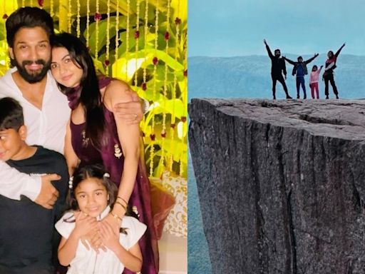 Pics: Allu Arjun's wife gives a glimpse of their European holiday