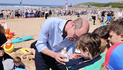 Prince William admits breaking major Royal rule on Cornwall trip