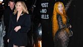 Ice Spice Goes Sheer in Mirrored Maxidress, Kim Cattrall Puts Suiting Spin on Little Black Dress and More Stars at Alexander Wang’s...