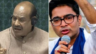 'When The Speaker Speaks, he Speaks Right': Om Birla Displays Anger At TMC's Abhishek Banerjee Amid Heated...