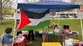 Iowa City student group continues weekend peaceful Israel-Hamas war protest on campus