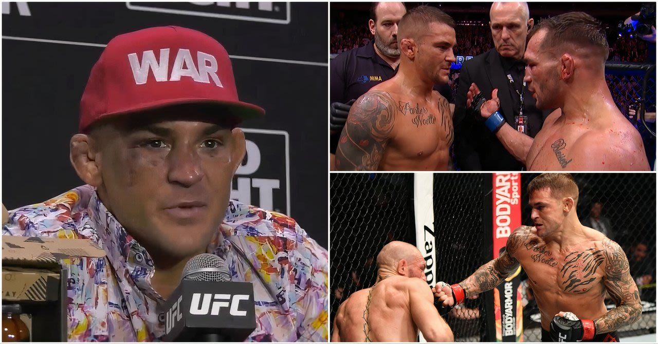 Dustin Poirier shares Michael Chandler's big flaw as he predicts UFC 303 bout vs Conor McGregor