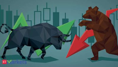 Mundane Monday: Sensex, Nifty settle on flat note in muted trade - The Economic Times