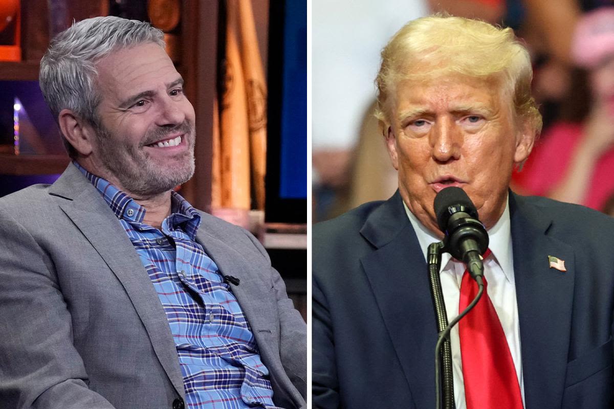 Andy Cohen blasts "big as a house" and "decrepit" Donald Trump: "Who's the crazy person now?"