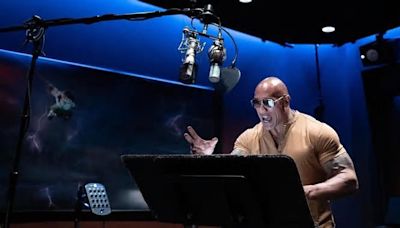 Dwayne Johnson causa el caos en las grabaciones de la película navideña Red One