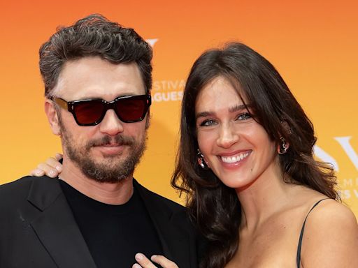 James Franco puts on a loved-up display with girlfriend Isabel Paksad