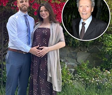 Clint Eastwood's Pregnant Daughter Morgan Eastwood Marries Tanner Koopmans - E! Online