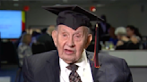 WWII veteran, 100, finally receives his college diploma nearly 60 years after graduation