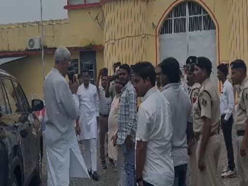 Chhattisgarh: Congress Leader TS Singh Deo Meets Prisoners Of Kawardha Case At Jail