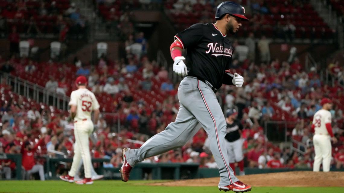 Nationals beat Cardinals 14-3 Saturday night in St. Louis