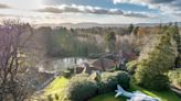 This £3.95 million Hampshire mansion comes with a rare military jump jet plane parked on the lawn