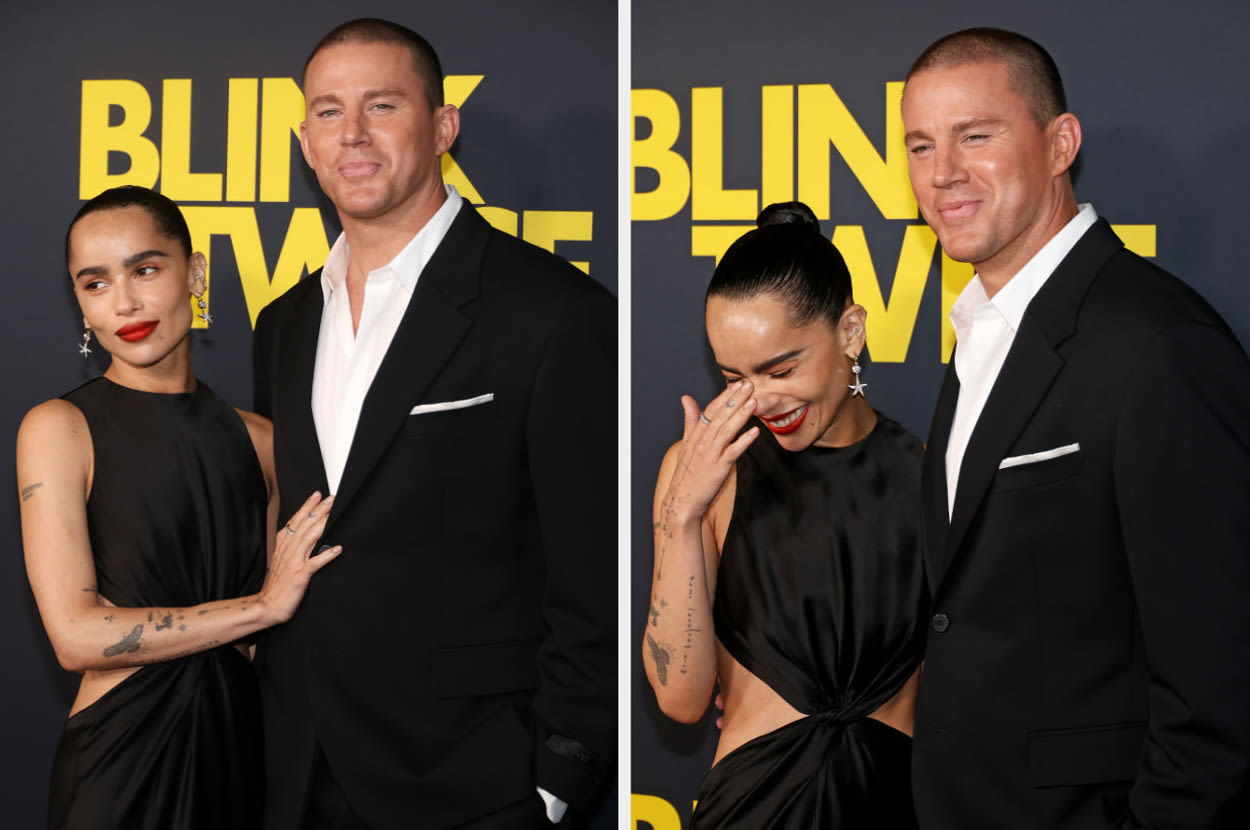 Zoë Kravitz Thanked Channing Tatum For His Support During "Blink Twice" Filming, Including When She Was "Crying...