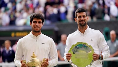 Djokovic y Alcaraz vuelven a disputar el título en la final de Wimbledon con una "batalla" en busca de más récords