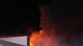 Ankeny Fire Department responds to nighttime fire at storage facility