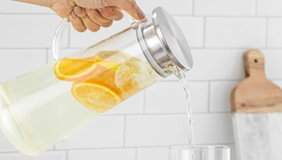 I drink so much more water since I got this $26 tea and fruit-infusing pitcher